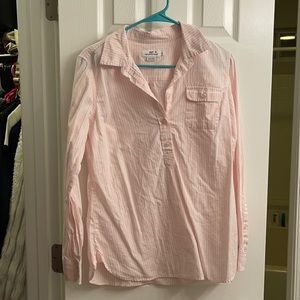 Vineyard Vines Pink Striped Button Up